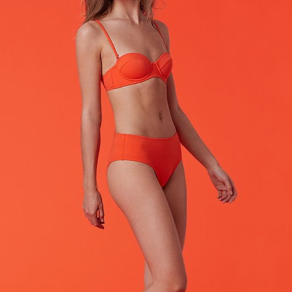 DVF “Constructed bandeau” top